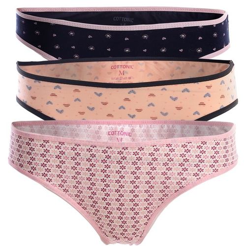 Cottonil Women Bikini Panties Underwear Pack (3) Pieces @ Best Price ...