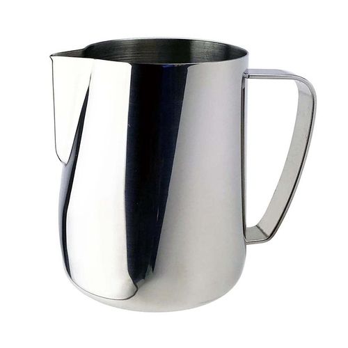 Buy Milk Jug 350Ml Stainless Steel Frothing Pitcher Pull Flower Cup Coffee Milk Frother Latte Art Milk Foam Tool Coffeeware in Egypt