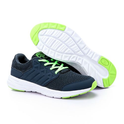 Buy Activ Mix Lace Up Round Toe Running Sneakers - Navy Blue in Egypt