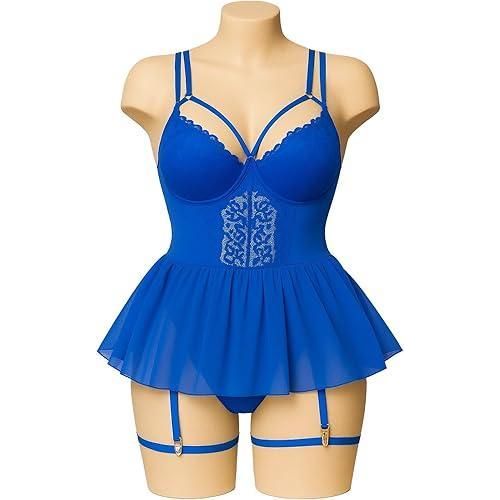 product_image_name-Generic-طقم لانجري موديل 403، أزرق-1