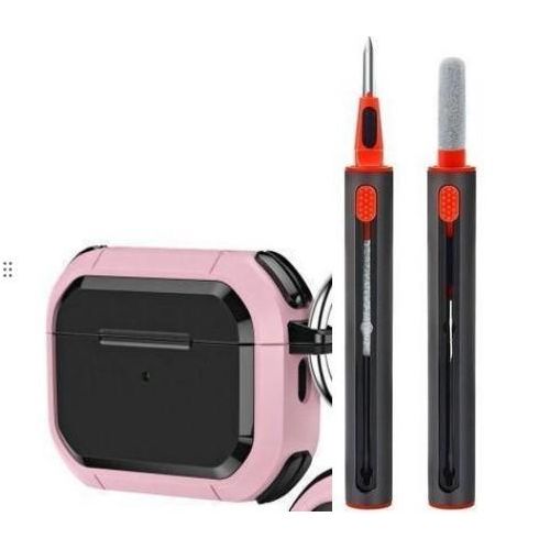 product_image_name-Generic-غطاء حماية أنيق  لسماعات AirPods Pro، ومجموعة تنظيف العدسات لسماعات AirPods Pro 1 و2 و3، قلم تنظيف متعدد الوظائف مع فرشاة ناعمة وإسفنجة مخملية.-1