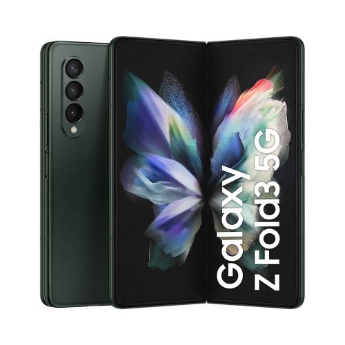 product_image_name-Samsung-Galaxy Z Fold3 - 7.8 بوصة 256 جيجا بايت / 12 جيجا بايت ثنائي الشريحة 5G موبايل - فانتوم جرين -1