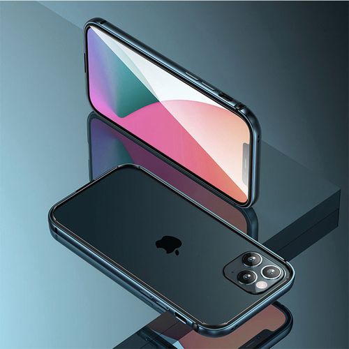 Metal Bumper Frame for iPhone Case, for iPhone 13 Pro Max / Blue