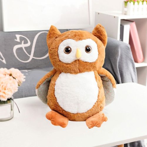 Generic Cute Owl Plush Toy Decor Figure