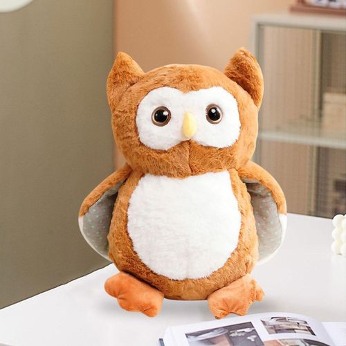 Cute owl stuffed deals animal