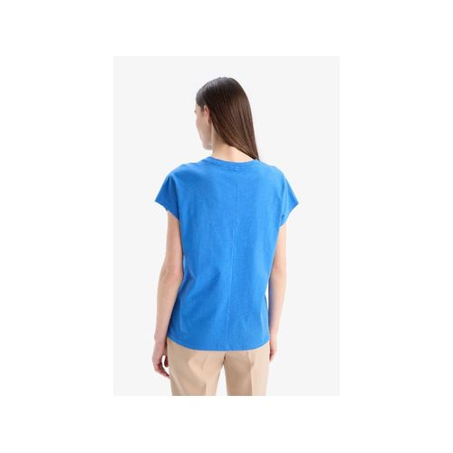 product_image_name-Defacto-Woman Bike Neck Batwing Short Sleeve T-Shirt - Royal-2