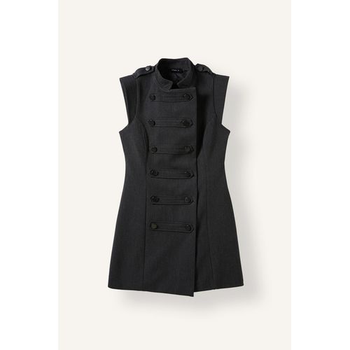 Defacto Crew Neck Mini Dress