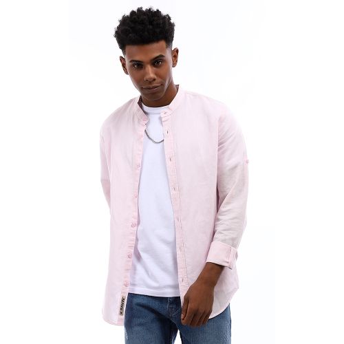 Ravin Mandarin Collar Shirt With Long 