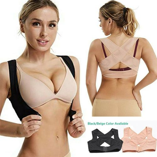 Back Support Vest Top Bra Posture Corrector for Women Push Up