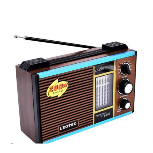 Buy Leotec Radio - Black Color - FLt.2009 in Egypt