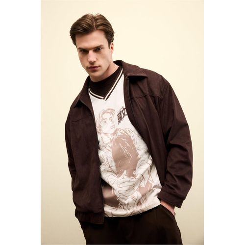 Defacto Pockets Zip-Up Jacket