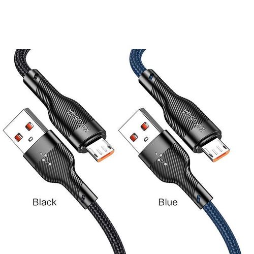 product_image_name-Kakusiga-Fast Charging Cable – 1 m – USB to Micro – 3A-1