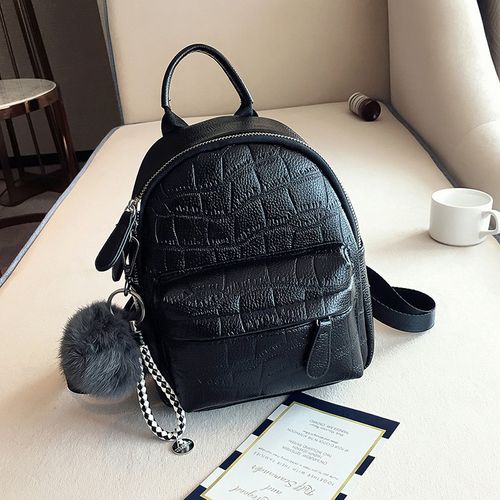 Cute little black backpack top