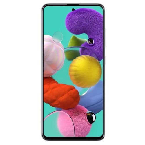 Samsung Galaxy A51 - 6.5-inch 128GB/6GB Dual SIM 4G Mobile Phone - Crush White