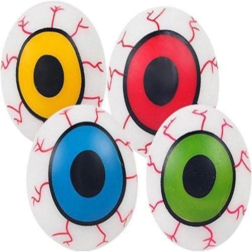 product_image_name-Generic-Eye Ball Stress Toy Halloween Stress Ball Toys Bloodshot Eyeball Squeeze Toys, 1Pc Children Stress Toy, Halloween Carnival Games Party Favors-4