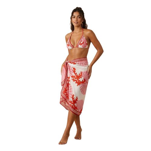 Clue Corals Print Wrap