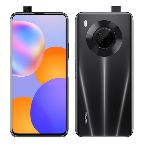 Huawei Y9a - 6.63-inch 128GB/8GB 4G Mobile Phone - Midnight Black + Band 4e - 0.5-inch Smart Band