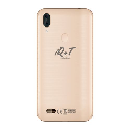 iQ&amp;T N6 - U Notch 6.1’’ Mobile Phone -  4G - Gold