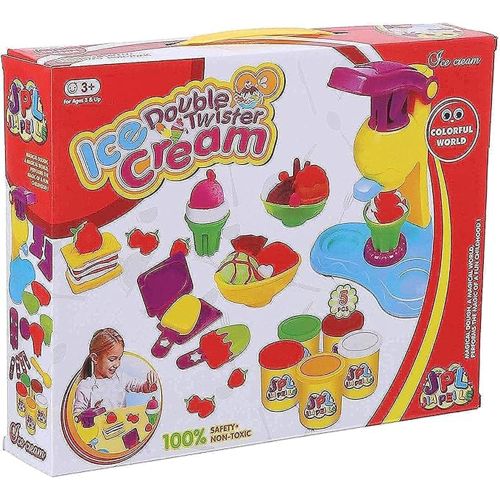 product_image_name-Generic-لعبة عجينة الايس كريم دوبل تويستر - متعددة الالوان-2