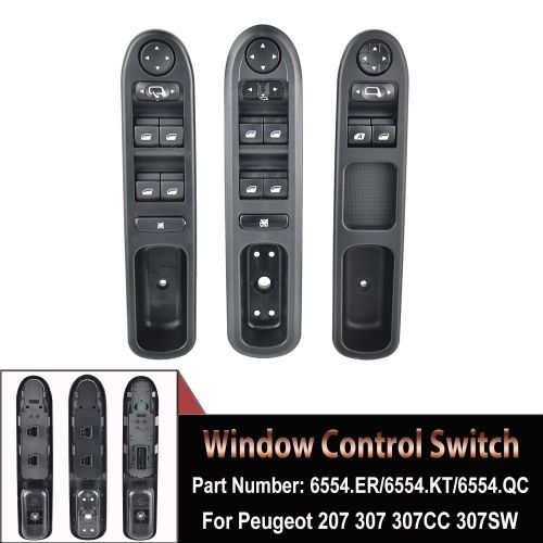 New For PEUGEOT 307 SW CC 307SW 307CC 6554.KT POWER MASTER WINDOW SWITCH  CONSOLE