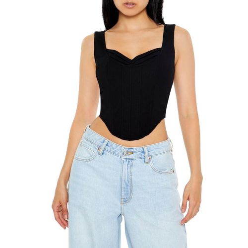 corset shirts forever 21