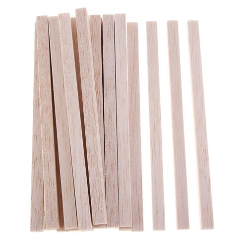 Generic Balsa Wood Unfinished Hardwood Sticks Dowel DIY Pieces