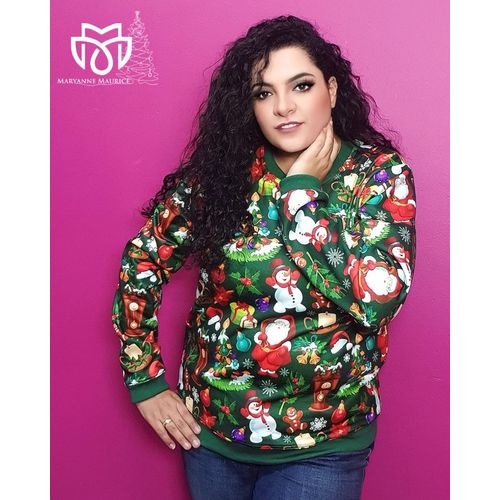 product_image_name-Generic-Christmas sweatshirt / Green-5