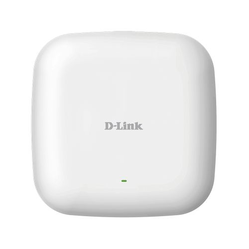 Buy D-Link DAP-2610 Wireless 1300Mbps Managed 11AC Wave2 MU-MIMO Dual Band Access Point, (AP/WDS/WDS With AP/Client Mode), PoE Gigabit Port, Celling/Wall/Desktop Mounting, With Ceiling Clip, W/o Power Adapter , in Egypt