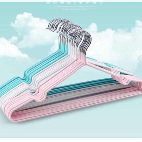 product_image_name-Generic-عرض طه شماعة ملابس معدنية بطبقة من السيليكون ١٠ قطع-3