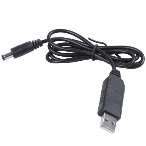 USB 5V Step Up 12v DC Power Boost Charging Cable Module 1M Jack