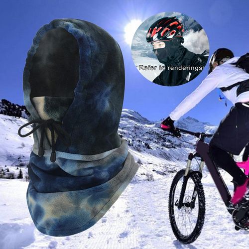 Generic Men Women Balaclava Face Mask Winter Weather Fishing Navy @ Best  Price Online