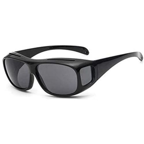 Buy Wrap Around Sunglasses For Unisex -  Black in Egypt