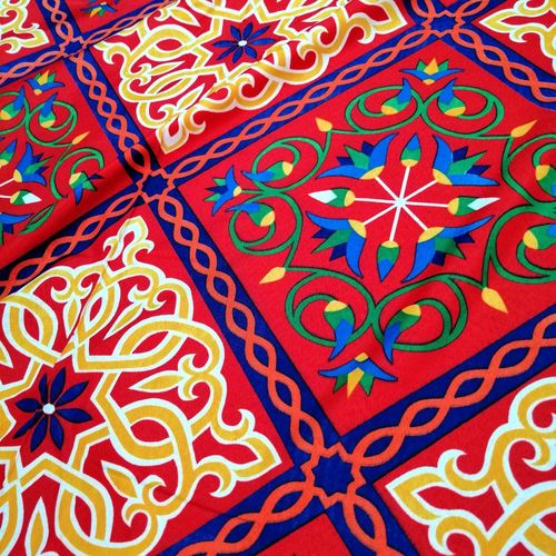 product_image_name-Generic-قماش خيامية مطبوع برسمة سلسلة بلون احمر بطول 4 متر لصنع مفارش طاولة جميلة وفانوس رمضان ووسادات وزينة احتفالية (صور حقيقيه)-2