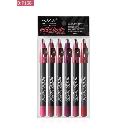 product_image_name-Generic-MENOWÂ·PRO Matte Lipstick Pencil 6 Colors 6 Pcs - C-2