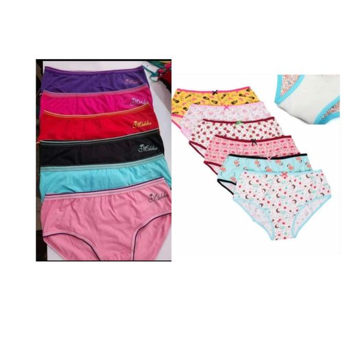 Malika 12 Pieces Of Cotton Women Underwear @ Best Price Online