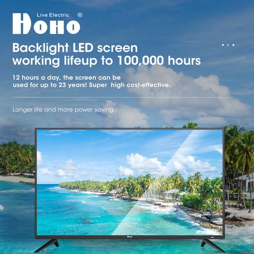 HOHO تلفزيون Full HD LED 43 بوصة - أسود