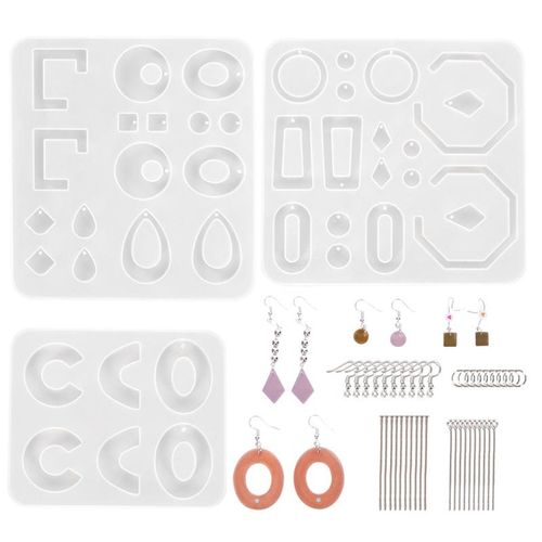 Generic Epoxy Resin Keychain Kit Jewelry Making Earrings Craft Mould @ Best  Price Online