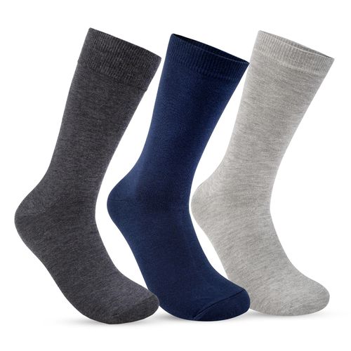 Odds Men's Pack of 3 Half Terry Long Casual Socks