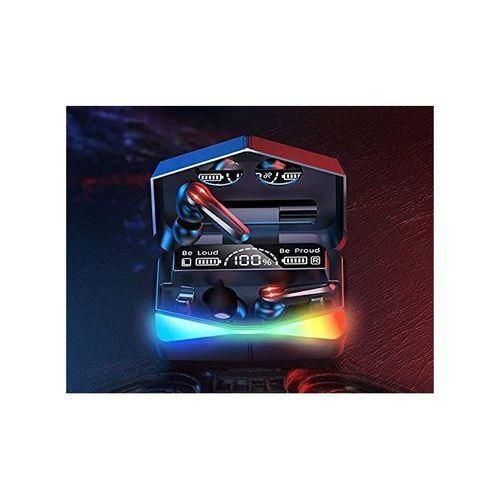 product_image_name-Generic-سماعة رأس لاسلكية M28 مع علبة شحن - أسود-3