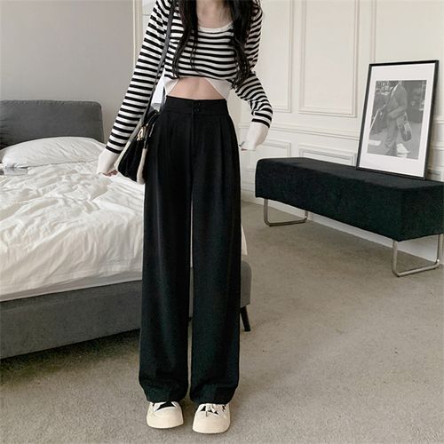 Ginger Girl - Wide Leg High Rise Dress Pants | YesStyle | Classy outfits, Fashion  outfits, Fashion inspo outfits