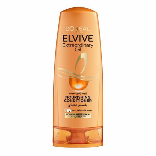 Buy L'Oreal Paris Elvive Extraordinary Oil Nourishing Conditioner For Normal Hair 200ml in Egypt