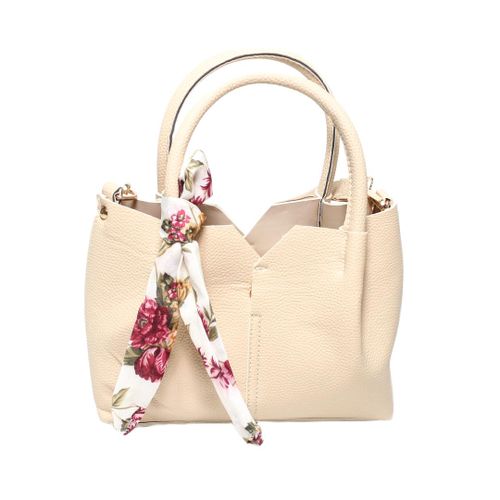product_image_name-Glitter- Women Hand Bag - Beige-2