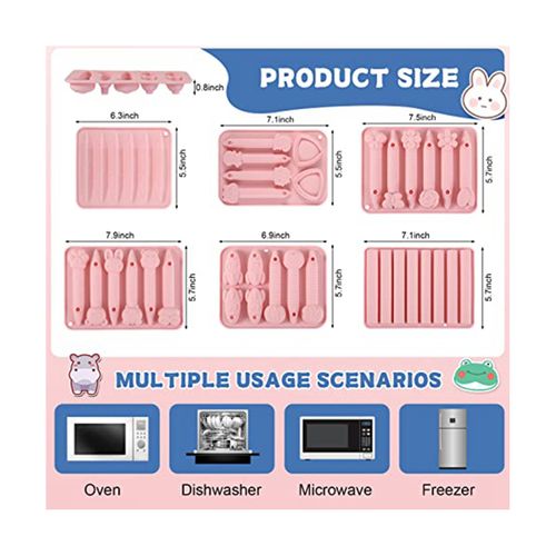 Crayon Molds Silicone Oven Safe Double Tipped 3D Silicone Crayon Molds 2  Shapes