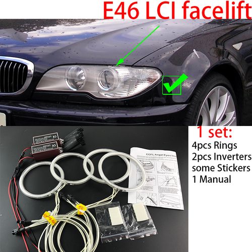 BEST Angel Eyes for E46 Facelift Coupe! - Installation 