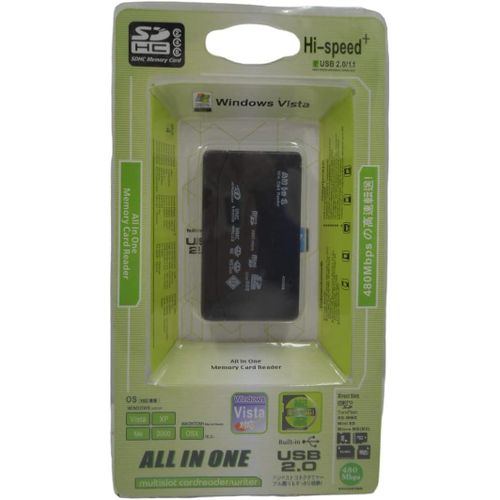 product_image_name-Generic-قارئ بطاقات ذاكرة الكل في واحد USB 2.0 عالي السرعة + 480 ميجابايت في الثانية-1