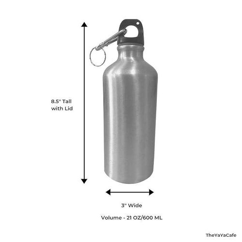 product_image_name-Generic-زجاجة مياة من الالمونيوم للحفاظ علي صحتك و سقوعية المياة للدراج بحامل ازرق الامونيوم قوي لتثبيتها بالدراجة  -6