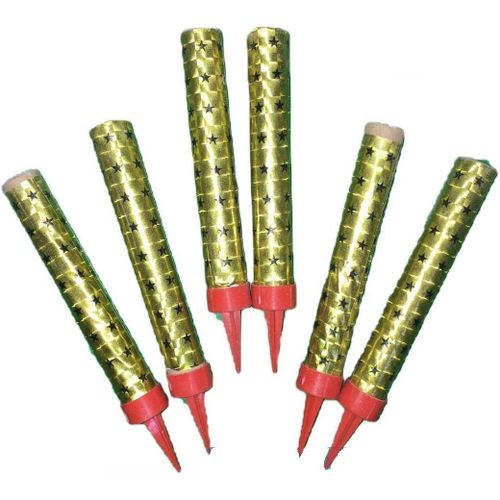 product_image_name-Generic-6 قطع شموع كعكة عيد ميلاد مضيئة 10 سم - متعدد الألوان-1