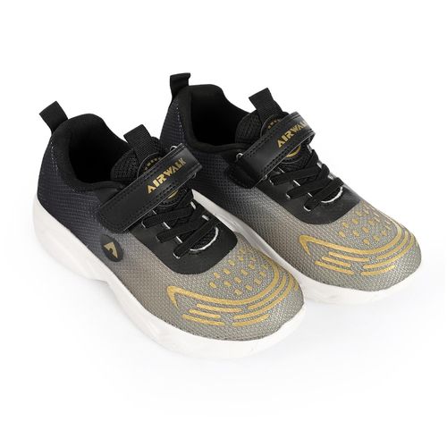 product_image_name-AIRWALK-حذاء رياضي للأولاد بشبكة ألوان متدرجة - أسود وذهبي-1