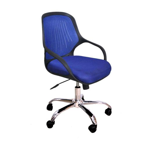 product_image_name-Generic-Secretary Office Chair - 60*45 Cm - Blue-1