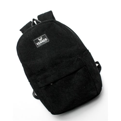 product_image_name-VENNER-حقيبة ظهر كاجوال بسيطة ومتعددة الجيوب - أسود-6